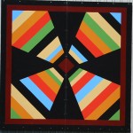 The barn quilt pattern used by Lynn Moore is based upon a family quilt made by her grandmother.