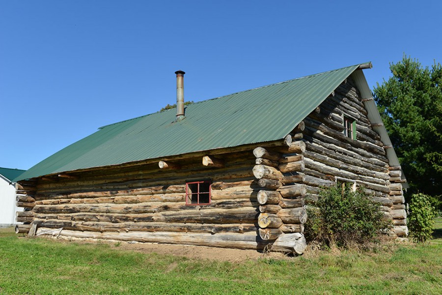 No. 34, Log Barn/Christmas Tree Farm, Williamsfield Ashtabula County