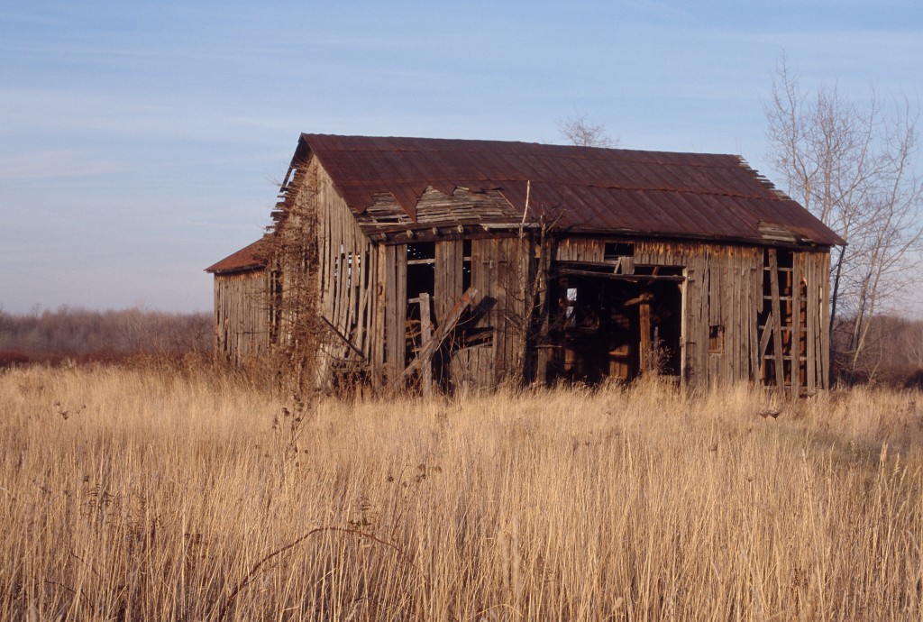 This old barn once stood on Route 167. Barn quilts help save barns by drawing attention to the heritage of the farm, barn and family.