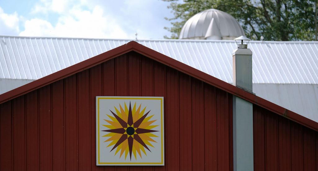 Sunflower barn quilt.